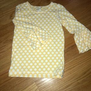 Adorable polka dot Matilda Jane top